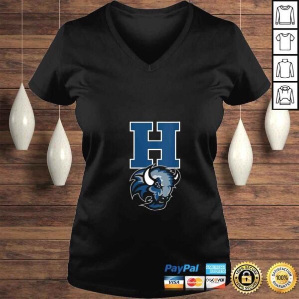 Womens Howard Shirt, Design Pride V-Neck T-Shirt - Image 2