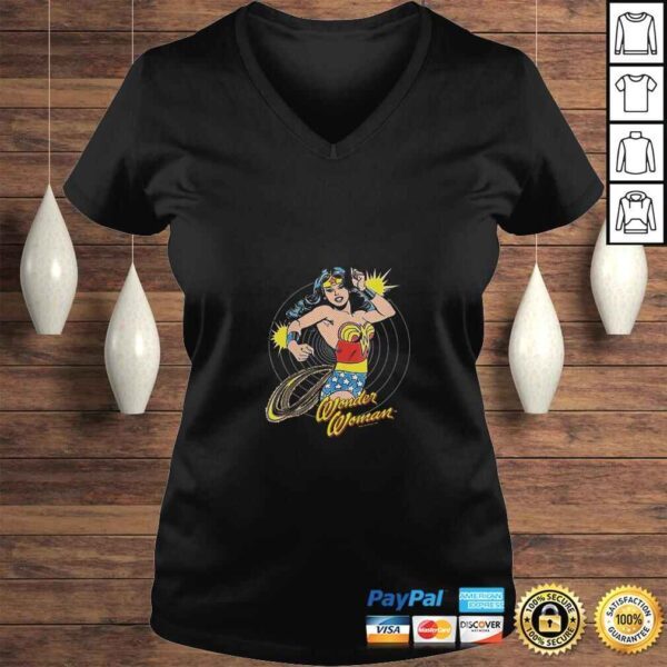 Womens Wonder Woman Spinning Gift TShirt - Image 2