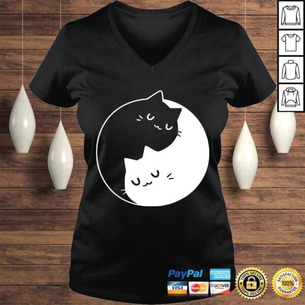 Ying Yang Cats CaShirt - Image 2