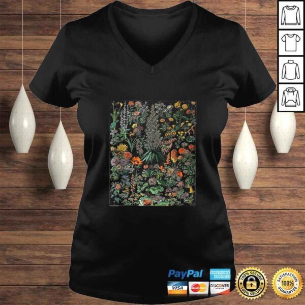 botanical vintage flower graphic wildflower Garden Botany Gift Top - Image 2