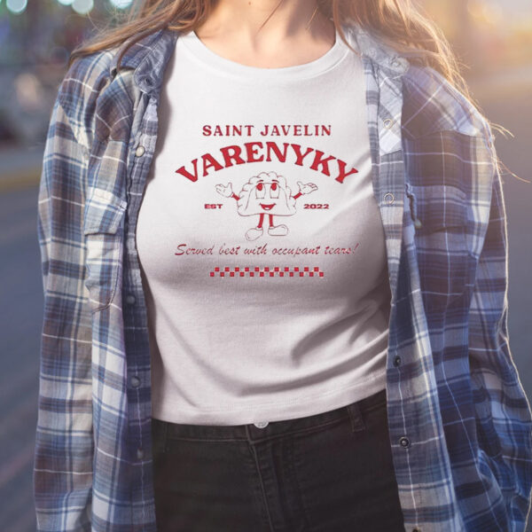 Varenyky Served Best With Occupant Tears Est 2023 Shirt