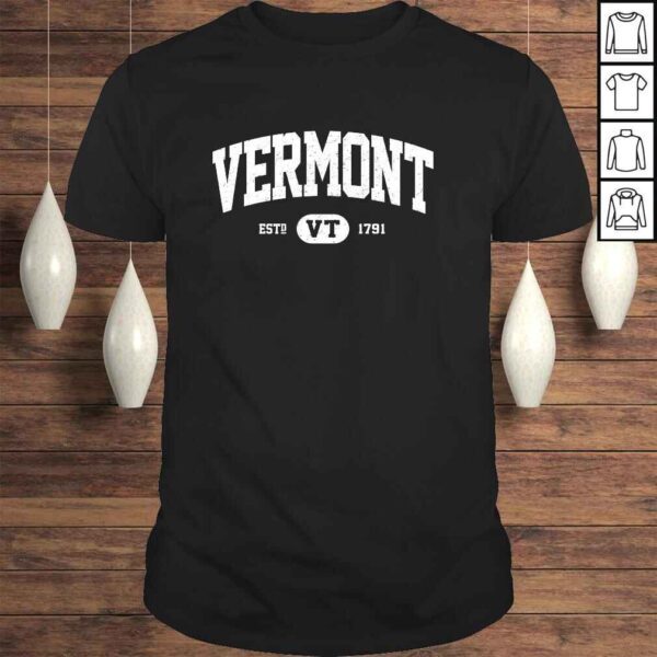 Vermont SweaShirt Retro Vintage Vermont Hoodie Gifts VT