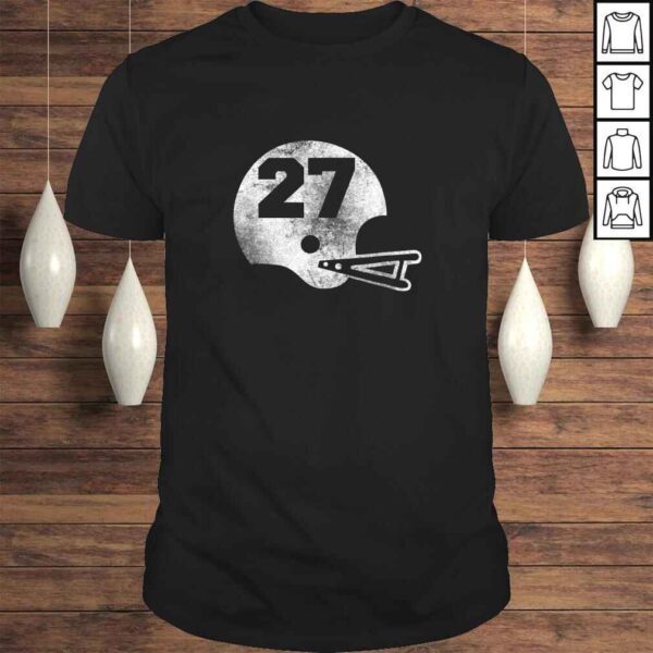 Vintage Football Jersey Number 27 Shirt Player Number