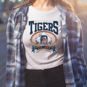 Vintage MLB Detroit Tigers EST 1894 Shirt