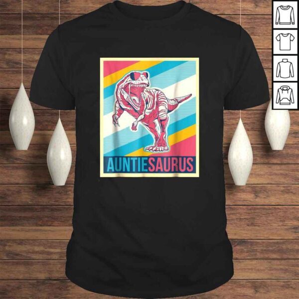 Vintage Retro Auntiesaurus Rex Gift TShirt