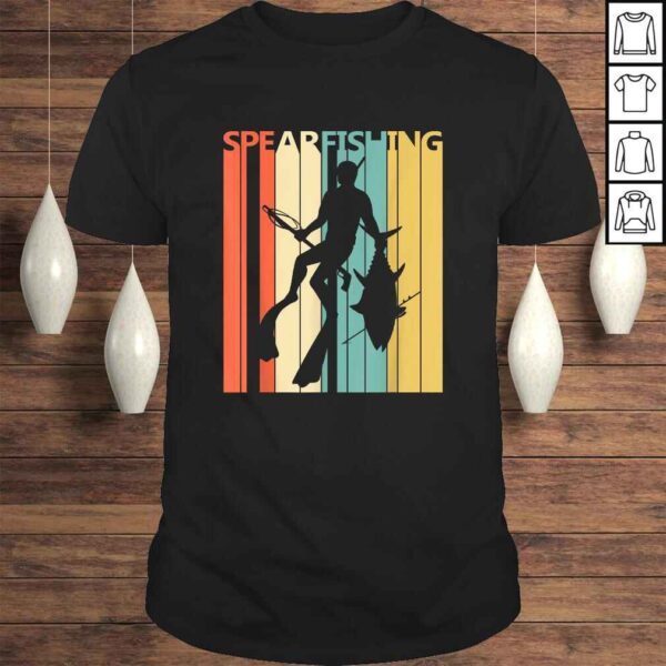 Vintage Spearfishing Gift Top