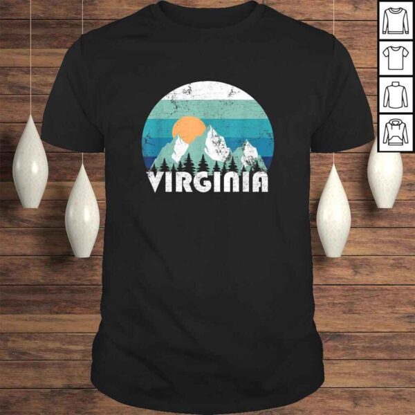 Virginia State Retro Vintage Gift TShirt