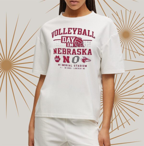 Volleyball Day In Nebraska Memorial Stadium August 30th, 2023 Shirtt