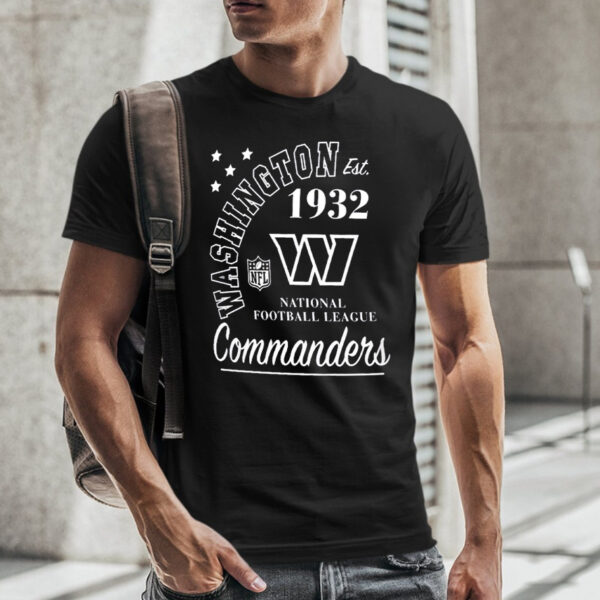 Washington 1932 National Football League Commanders T-Shirt