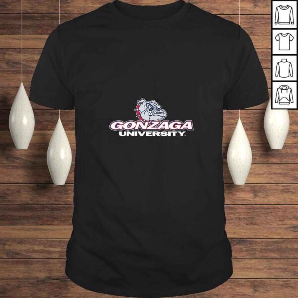 Womens Gonzaga University Bulldogs NCAA PPGON01 VNeck Shirt