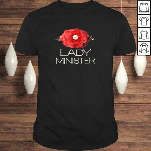 Women's Lady Minister Female Pastor Shirt Christian Clergy