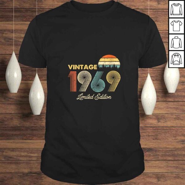 Womens Made in 1969 - Shirt - Vintage 1969 50th Birthday TShirt