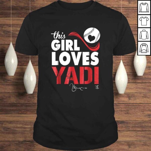 Yadier Molina This Girl Loves Shirt - Apparel