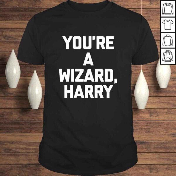 Youre A Wizard Harry Shirt funny saying sarcastic novelty