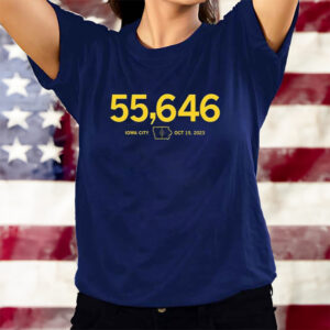 55,646 Iowa City Oct 15 2023 T-Shirts