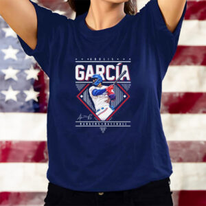 Adolis Garcia Texas Rangers Baseball Signature 2023 T-Shirtt