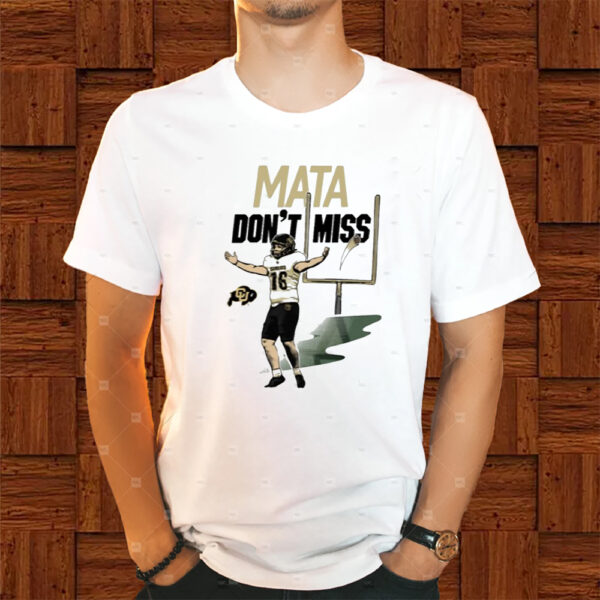 Alejandro Mata Don't Miss Shirts