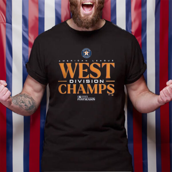 Astros Al West Champions Houston Texas 2023 T-Shirt