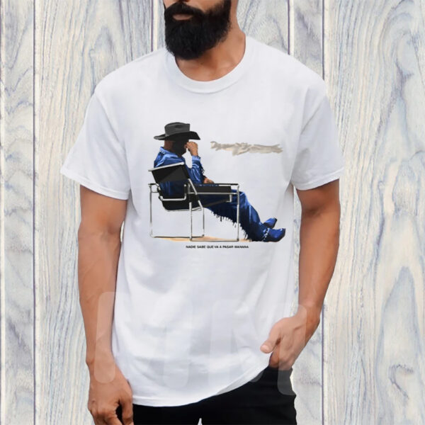 Bad Bunny Sitting Cowboy TShirt