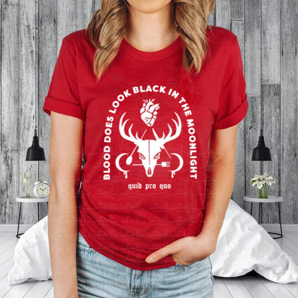 Blood Does Look Black In The Moonlight T-Shirts