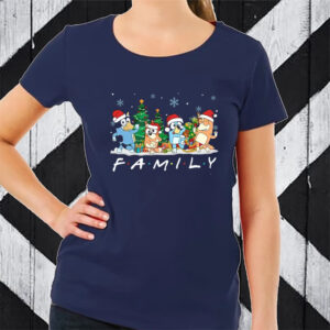 Bluey Family Christmas T-Shirt