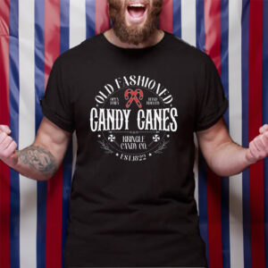 Candy Canes North Pole Christmas T-Shirt