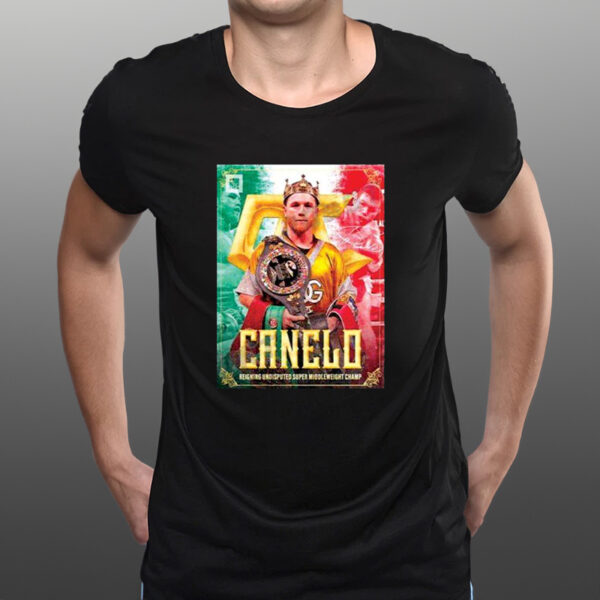 Canelo Alvarez Is Still The King Of The Super Middleweight Division T-Shirtt