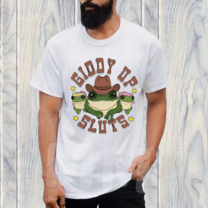 Cowboy Frog giddy up sluts T-Shirt