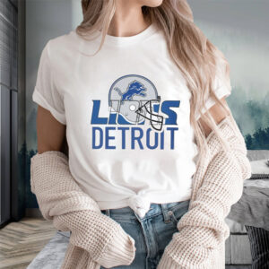 Detroit Lions Helmet Logo 2023 T-Shirts