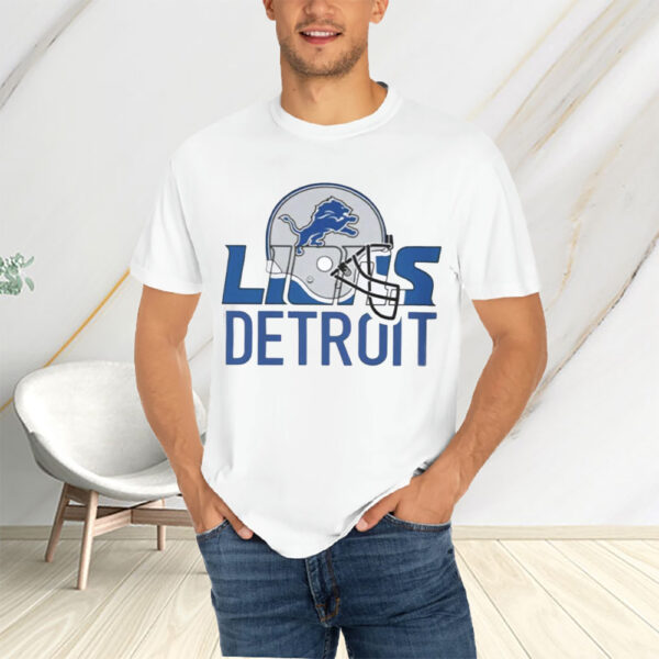 Detroit Lions Helmet Logo 2023 T-Shirtt