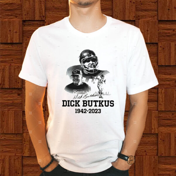 Dick Butkus Chicago Bears Football Shirt