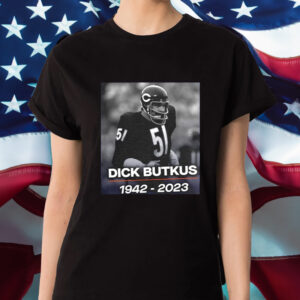 Dick Butkus Memorial Shirt Bears Legend NFL Hall Of Fame Sweat Shirts