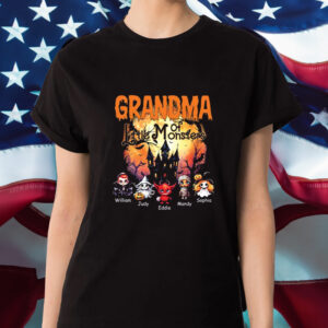 Grandma Of Little Monsters William Judy Eddie Mandy Sophia Shirts