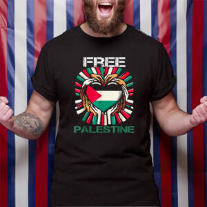 Heart Free Palestine TShirt