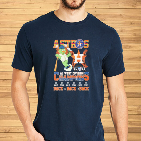 Houston Astros 2023 AL West Division Champions Shirts