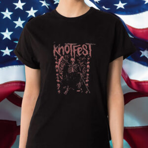 Knotfest Reaper Vintage Wash Black Longsleeve Shirt