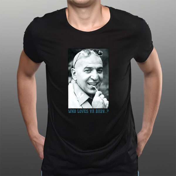 Kojak Says Who Loves Ya Telly Savalas T-Shirtt