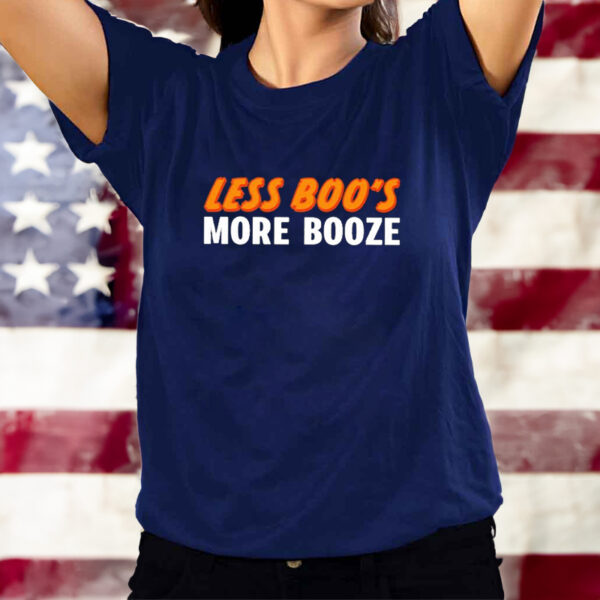 Less Boo’s More Booze T-Shirts