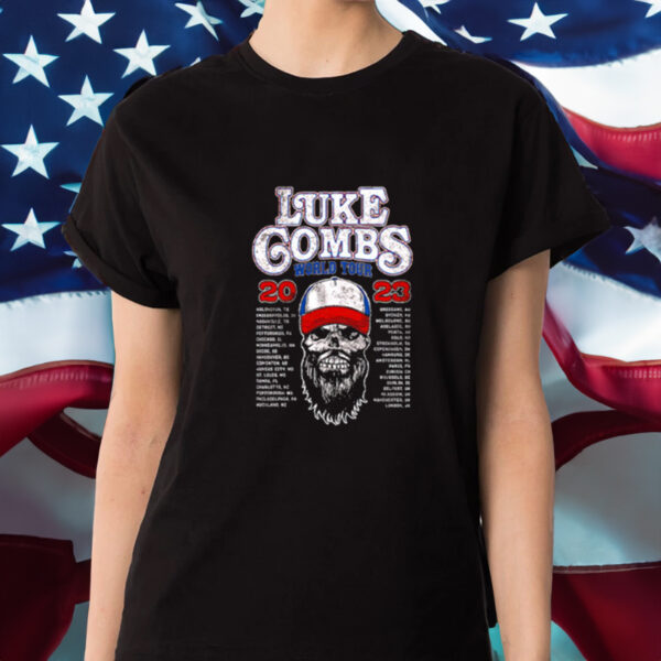 Luke Combs World Tour 2023 Shirt