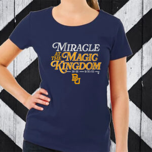 Miracle At The Magic Kingdom Shirt Baylor Football TShirt