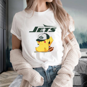 New York Jets Pikachu NFL T-Shirts