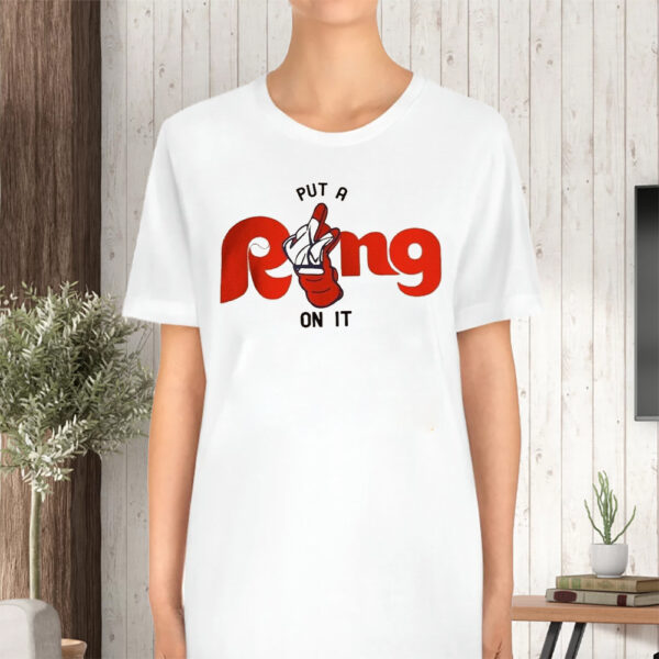 Nick Castellanos Ring Finger Put A Ring On It TShirt