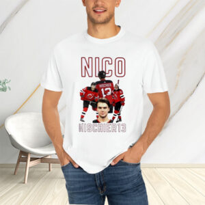 Nico Hischier 13 Jersey Devil Ice Hockey T-Shirtt