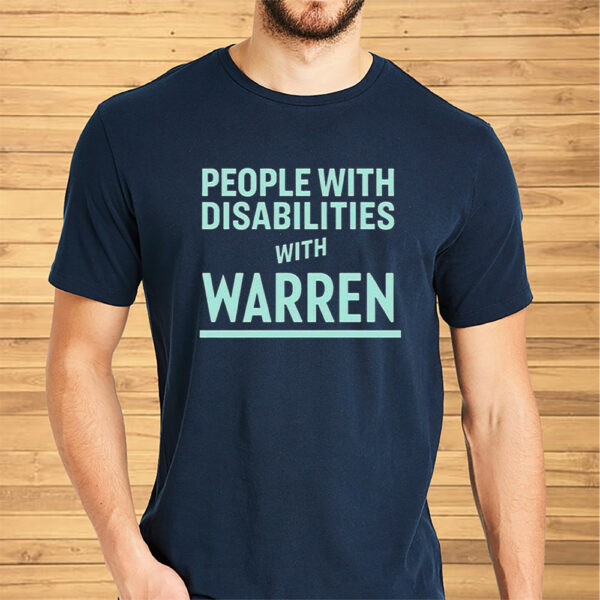 People With Disabilities With Warren Shirts