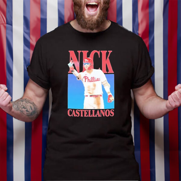 Phillies Nick Castellanos Ring Finger T-Shirt