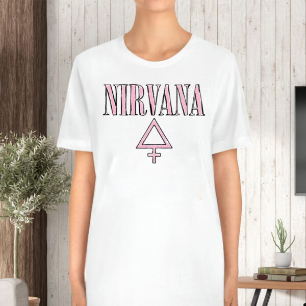 Red Hot Chili Peppers Women's Hand Drawn Nirvana TShirt