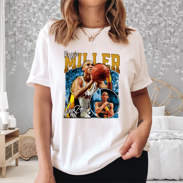 Reggie Miller Choke Signature Shirt