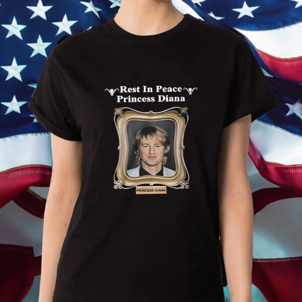 Rest In Peace Princess Diana Shirts