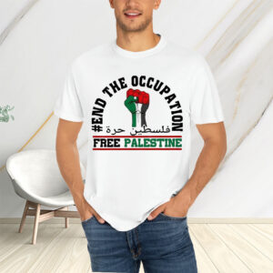 Retro Vintage Free Palestine End The Occupation And Stand For Justice T-Shirts