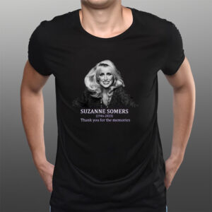 Suzanne Somers 1946-2023 Thank You For The Memories T-Shirtt